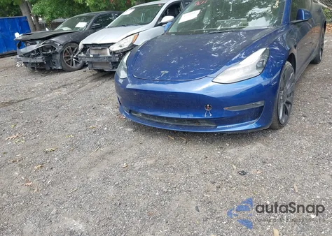 2022 Tesla Model 3 Performance Dual Motor All-Wheel Drive from USA, damaged, VIN 5YJ3E1EC4NF125289